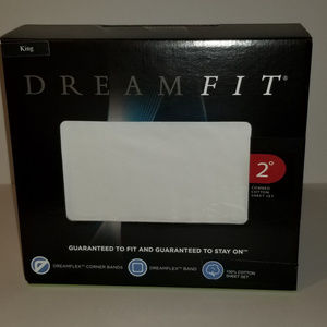 DREAMFIT 2 Degree Sheet Set King White